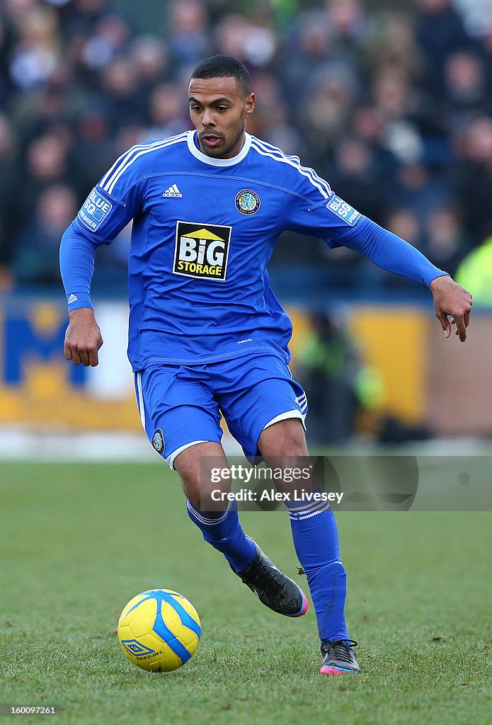 Macclesfield Town v Wigan Athletic - FA Cup Fourth Round