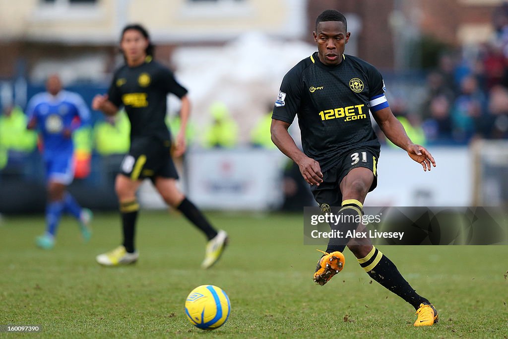 Macclesfield Town v Wigan Athletic - FA Cup Fourth Round