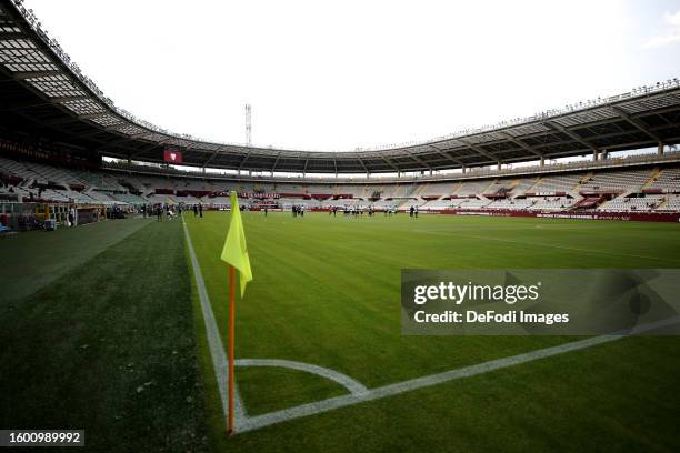 Stadio Olimpico Grande Torino view inside the stadium prior to the Coppa Italia Round of 32 match between Torino FC and Feralpisalo at Stadio...