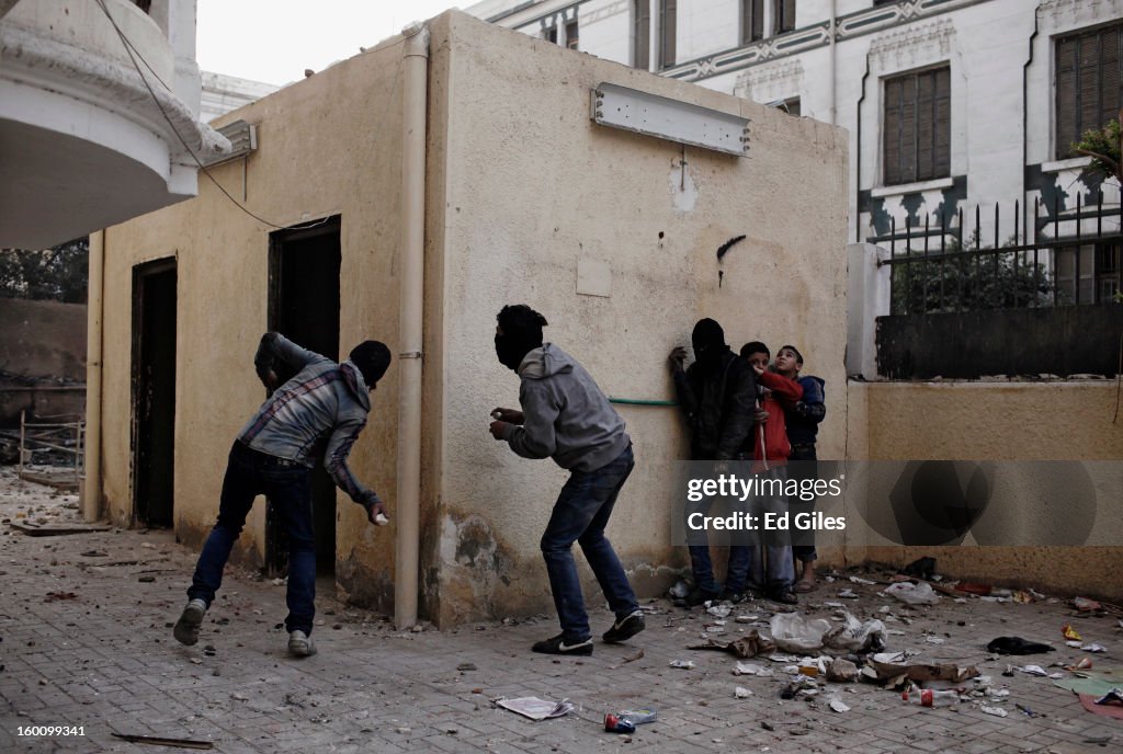 Protesters Gather In Cairo After Port Said Football Massacre Defendants Sentenced To Death