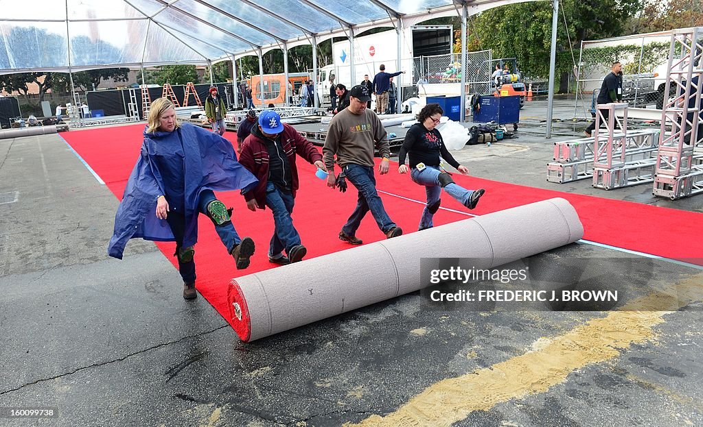 US-ENTERTAINMENT-SAG-AWARDS-CARPET