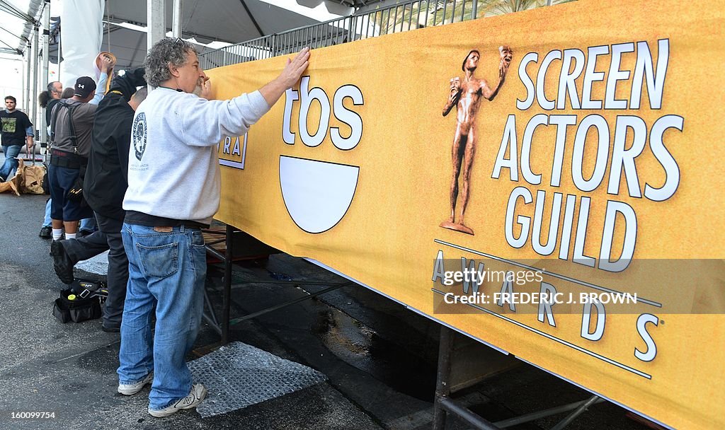 US-ENTERTAINMENT-SAG-AWARDS-CARPET