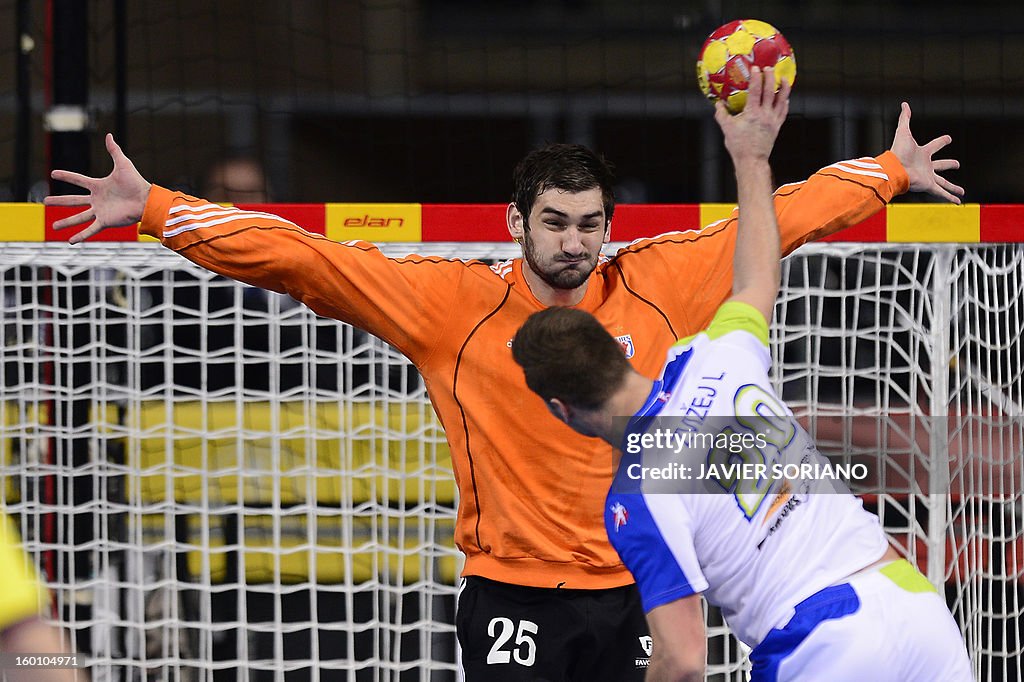 HANDBALL-WC2013-MEN-SLO-CRO