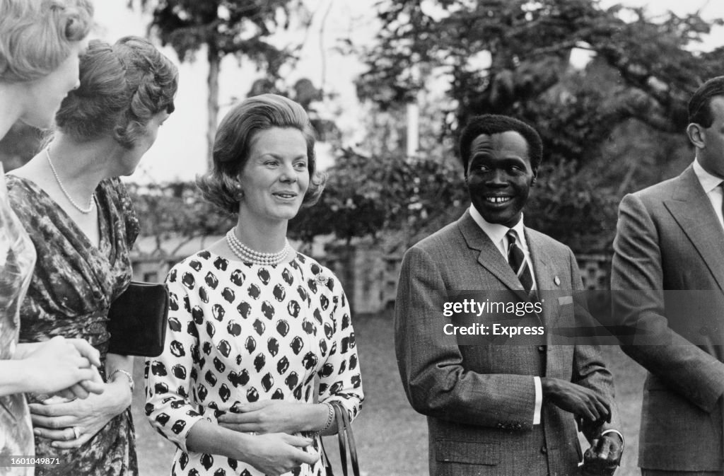 Duchess Of Kent And President Obote