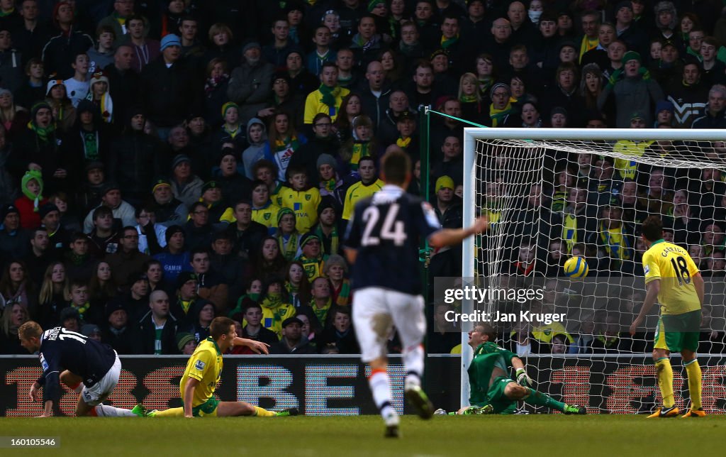 Norwich City v Luton Town - FA Cup Fourth Round