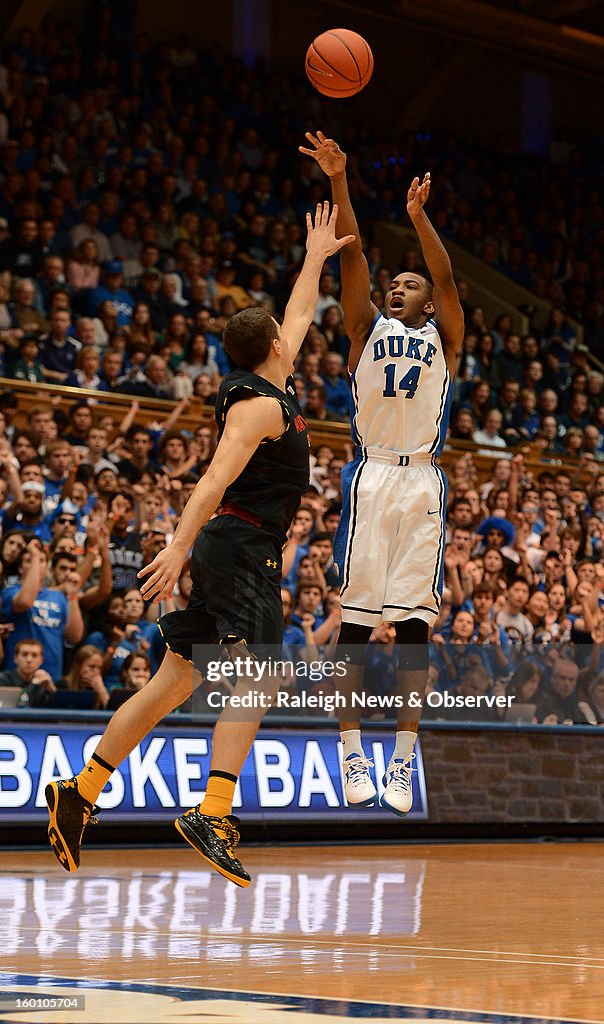 Maryland v Duke Basketball