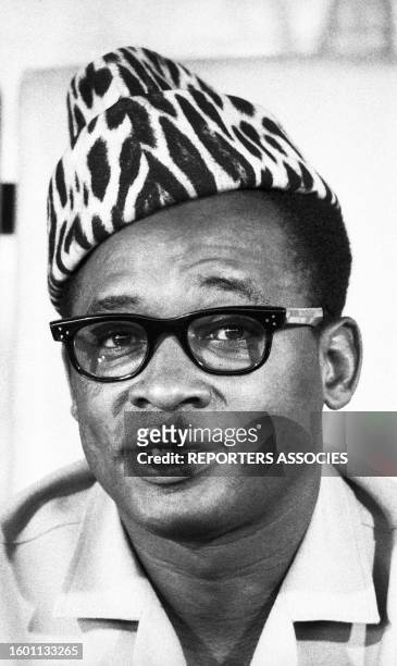 Portrait de Mobutu Sese Seko, en 1969.