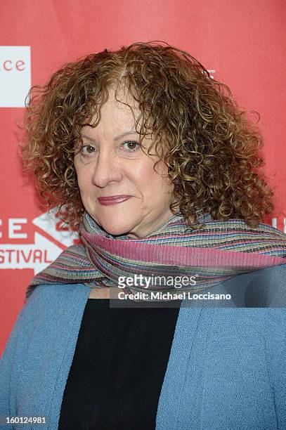 Associate Producer Linda Livingston attends the "Muscle Shoals" Premiere during the 2013 Sundance Film Festival at Eccles Center Theatre on January...