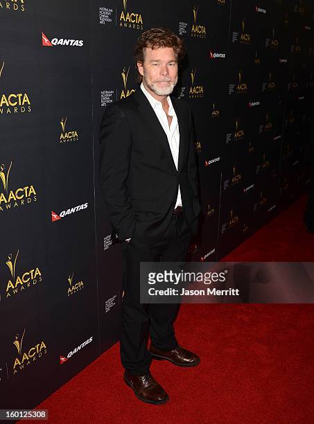Director Kieran Darcy-Smith arrives at the 2ND AACTA International Awards at Soho House on January 26, 2013 in West Hollywood, California.
