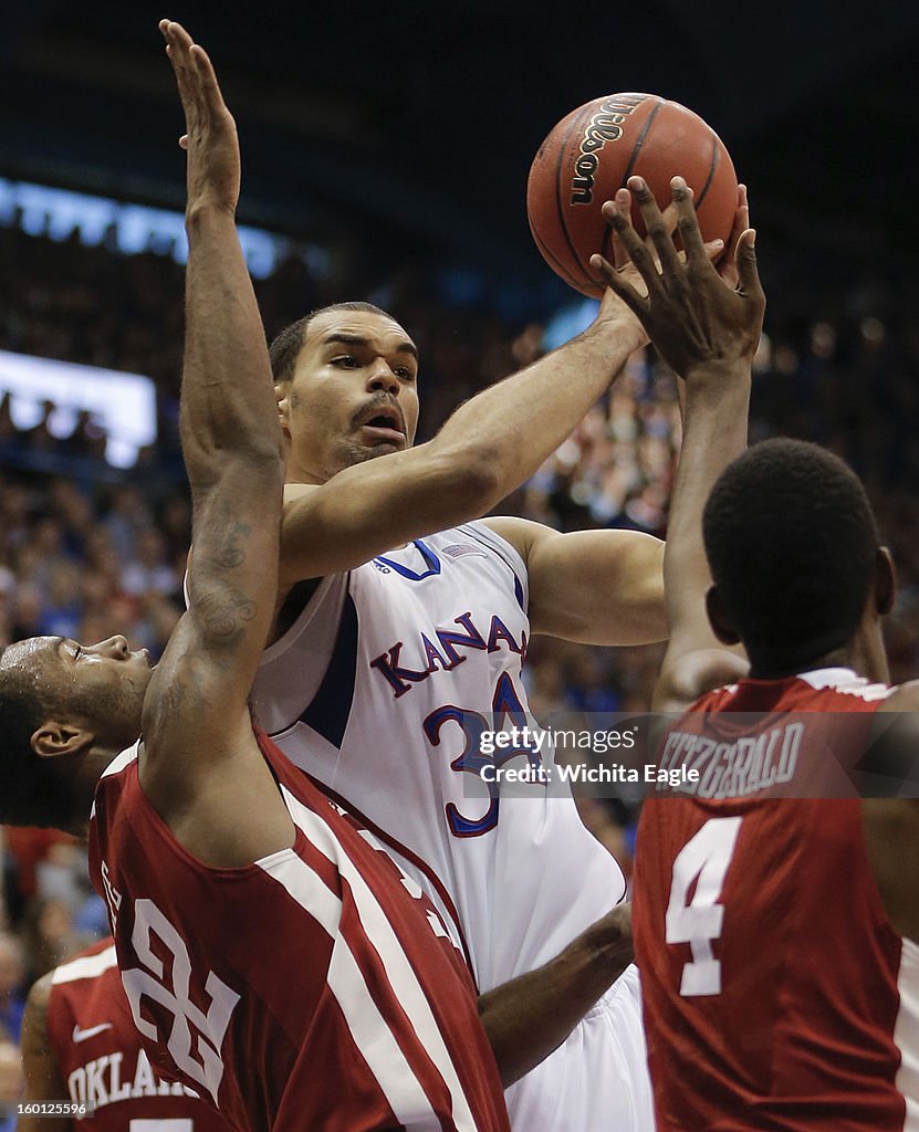 Oklahoma at Kansas