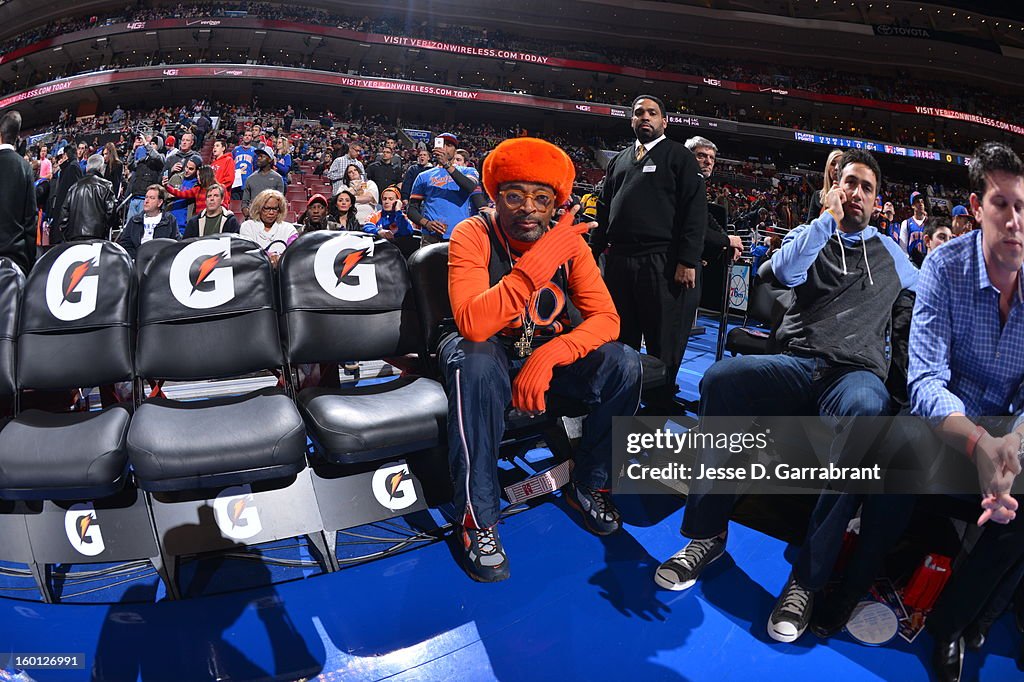New York Knicks v Philadelphia 76ers
