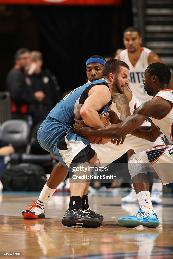 Minnesota Timberwolves v Charlotte Bobcats