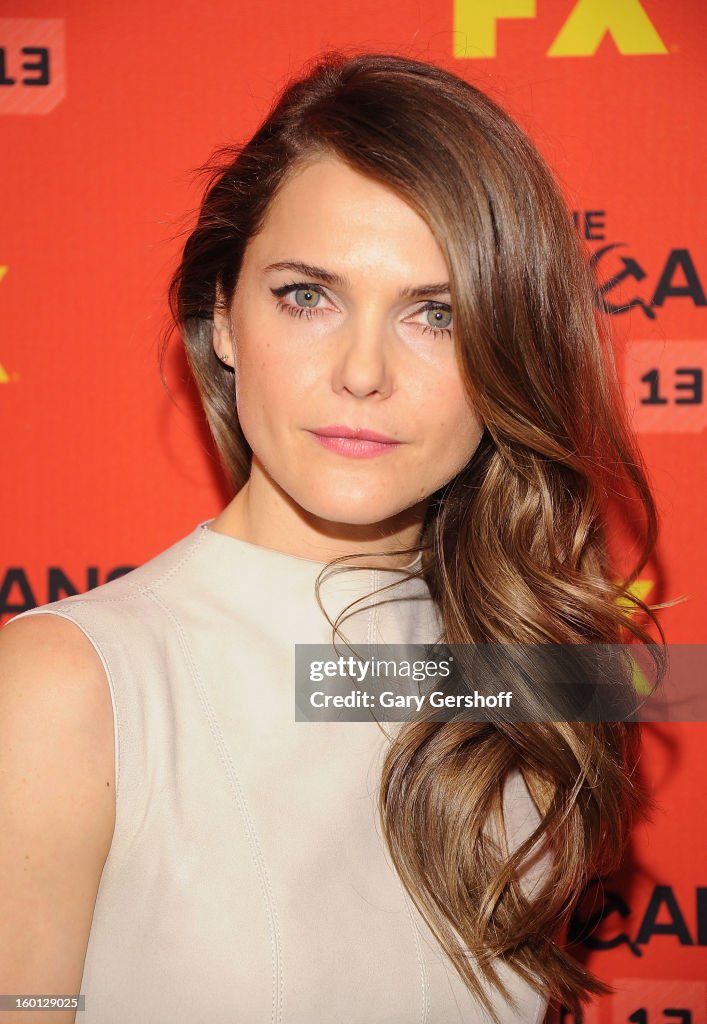 FX's "The Americans" Season One New York Premiere - Inside Arrivals