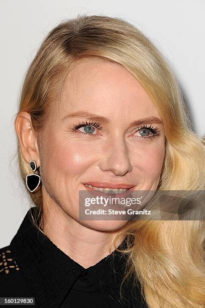 Actress Naomi Watts arrives at the 24th Annual Producers Guild Awards held at The Beverly Hilton Hotel on January 26, 2013 in Beverly Hills,...