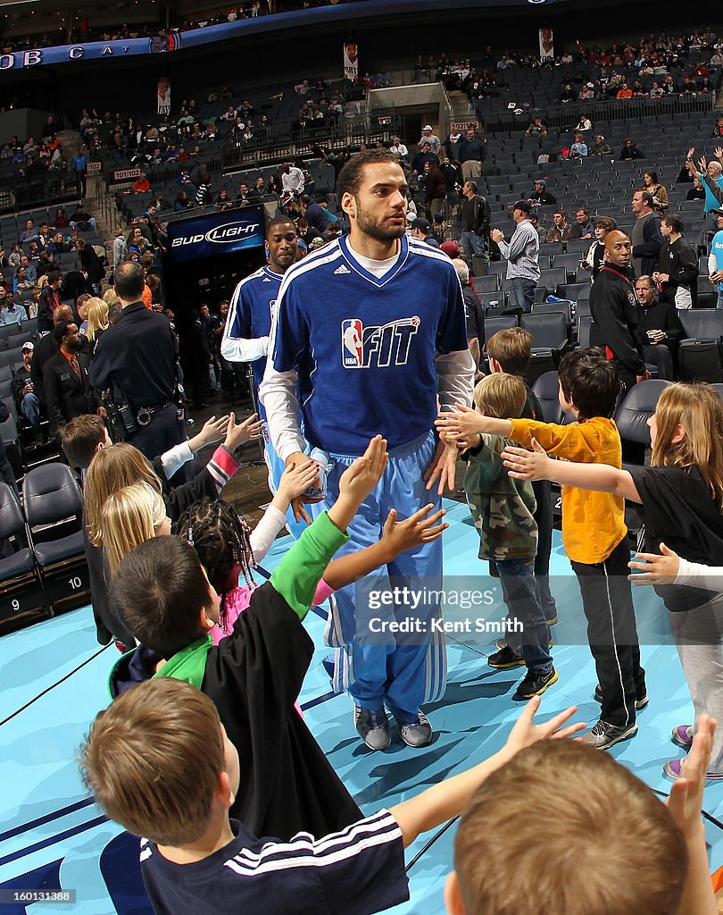 Minnesota Timberwolves v Charlotte Bobcats