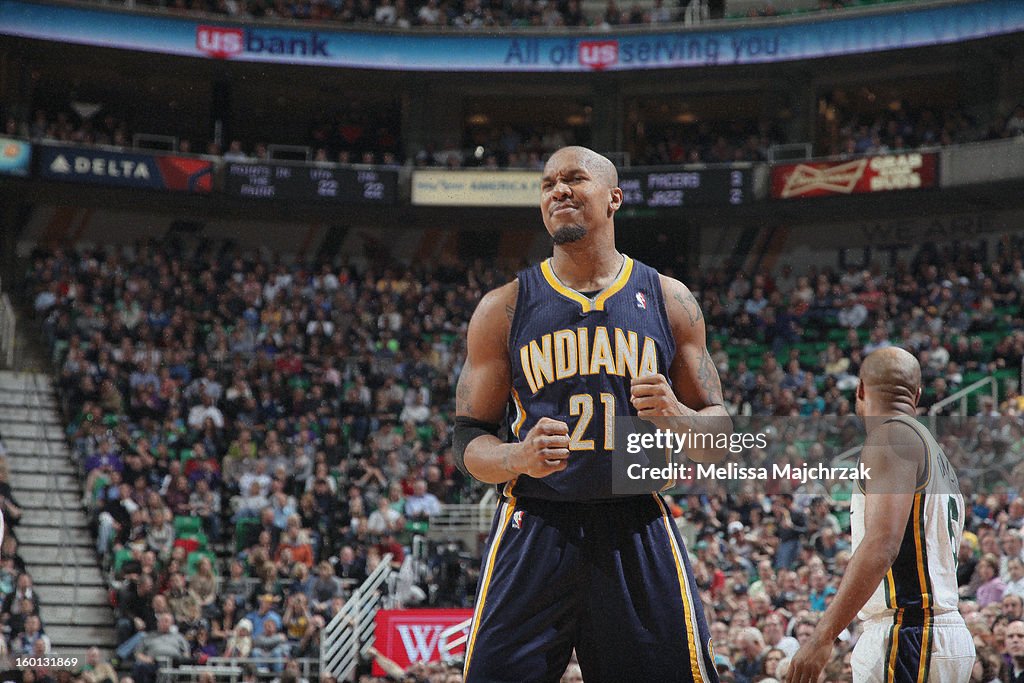 Indiana Pacers v Utah Jazz