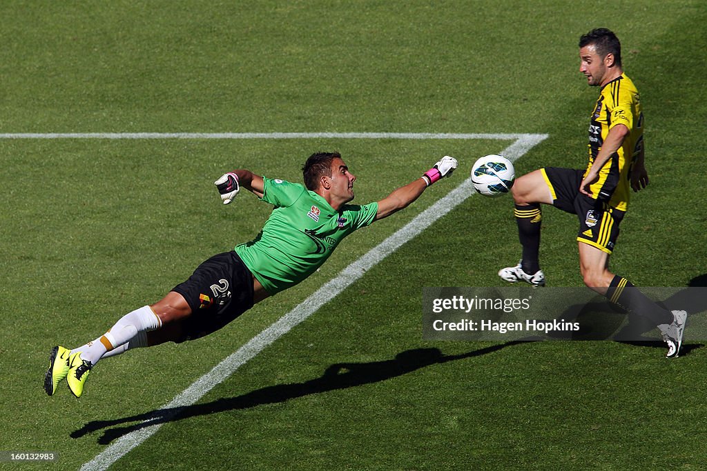 A-League Rd 18 - Wellington v Newcastle