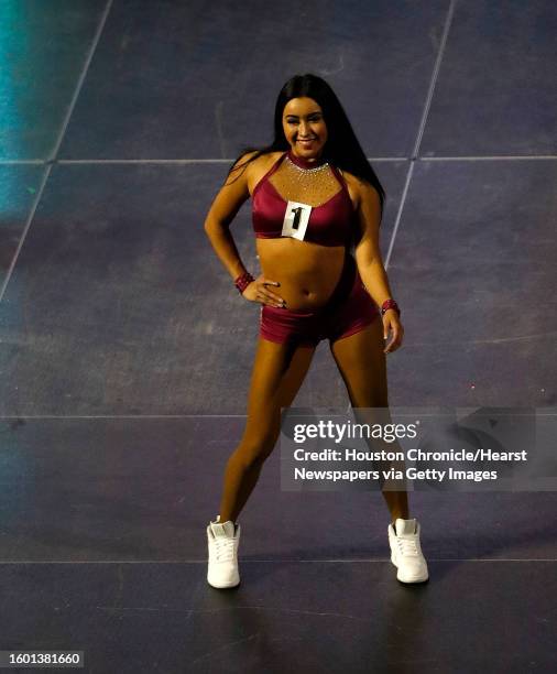 Jackie is introduced as the Houston Rockets held their final tryouts for the Rockets Power Dancers, the event was free and open to the public at the...