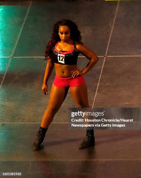 Jacqueline is introduced as the Houston Rockets held their final tryouts for the Rockets Power Dancers, the event was free and open to the public at...