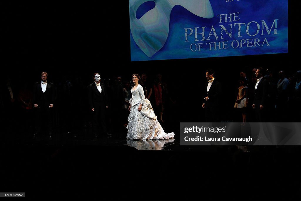 "The Phantom Of The Opera" Broadway 25th Anniversary - Curtain Call