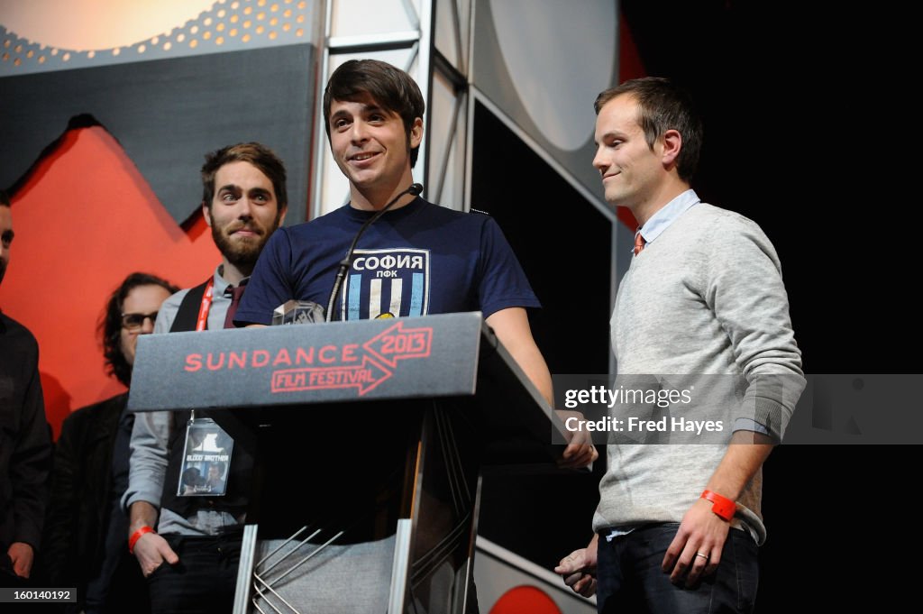 Awards Night Ceremony - 2013 Sundance Film Festival