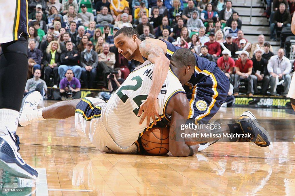 Indiana Pacers v Utah Jazz