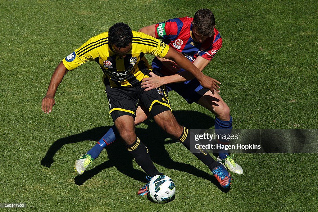 A-League Rd 18 - Wellington v Newcastle