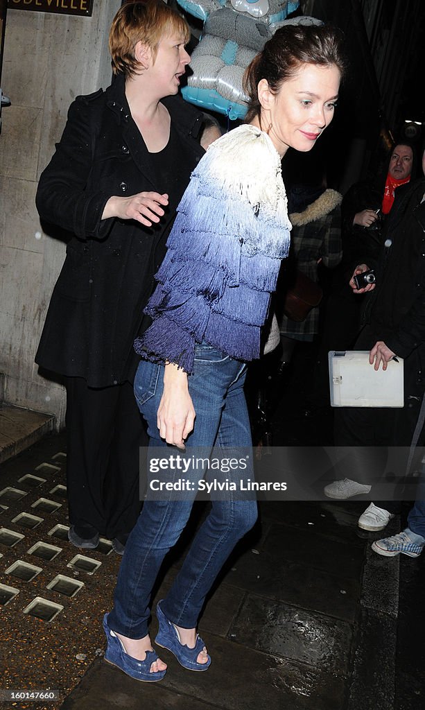 Celebrity Sightings In London - January 26, 2013