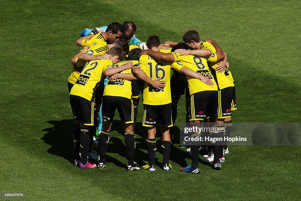 A-League Rd 18 - Wellington v Newcastle