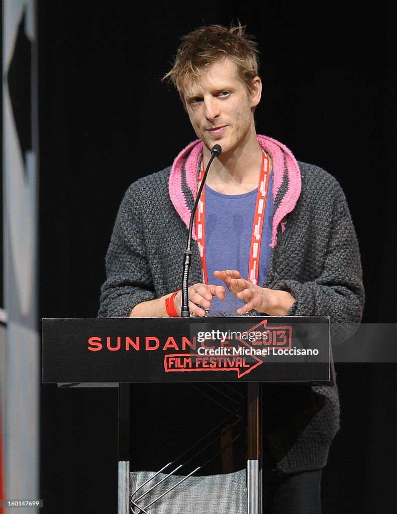 Awards Night Ceremony - 2013 Sundance Film Festival