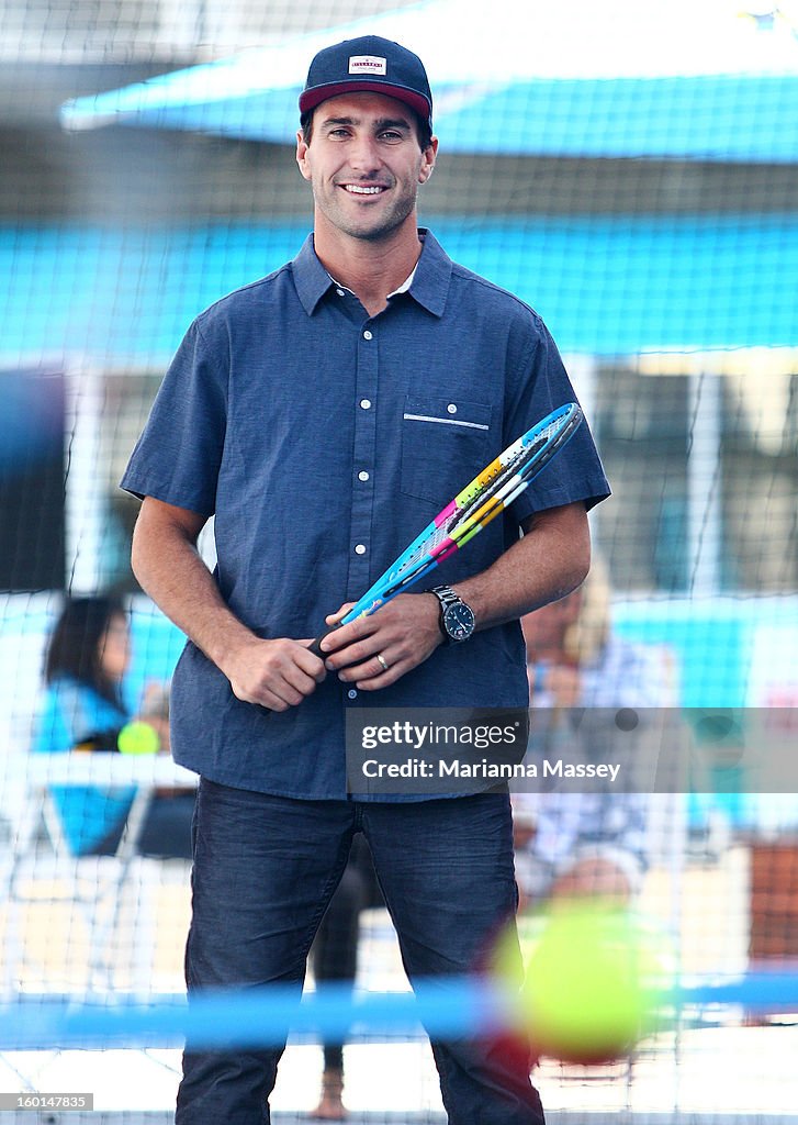 Off Court At The 2013 Australian Open