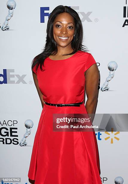 Actress Kellita Smith attends the 44th NAACP Image Awards nominee's luncheon on January 26, 2013 in Beverly Hills, California.