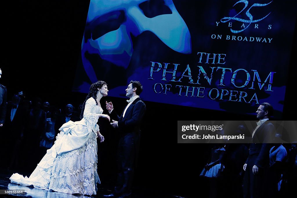 "The Phantom Of The Opera" Broadway 25th Anniversary - Curtain Call