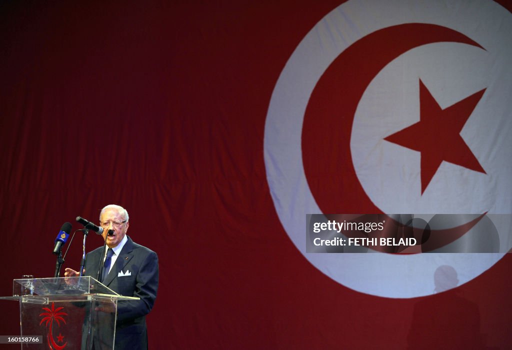 TUNISIA-POLITICS-PARTIES-ANNIVERSARY-NIDAA-TOUNES