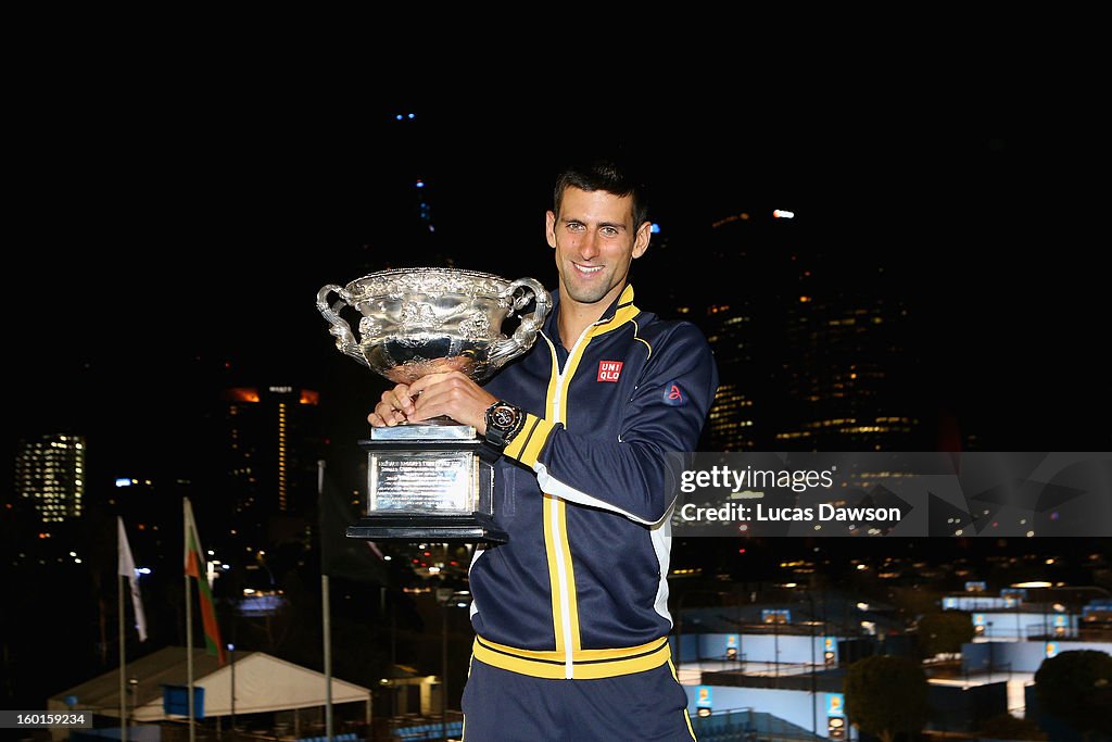 Australian Open 2013 - Men's Champion Photocall