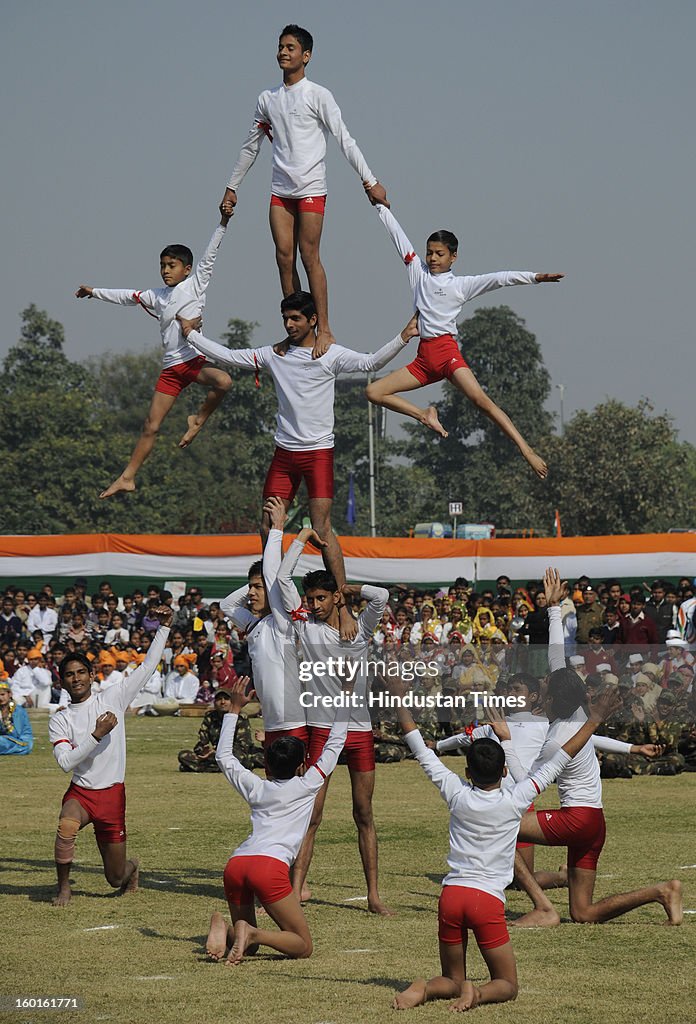 India celebrates 64th Republic Day