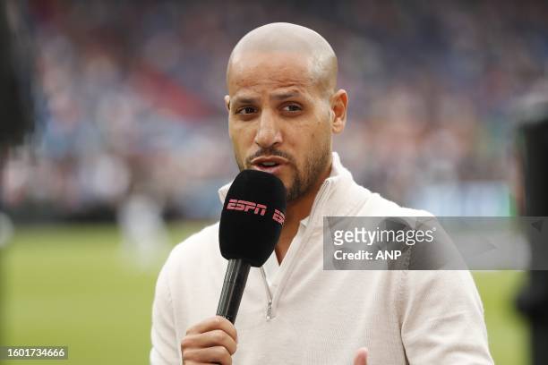 Karim El Ahmadi during the Dutch premier league match between Feyenoord and Fortuna Sittard at Feyenoord Stadion de Kuip on August 13, 2023 in...