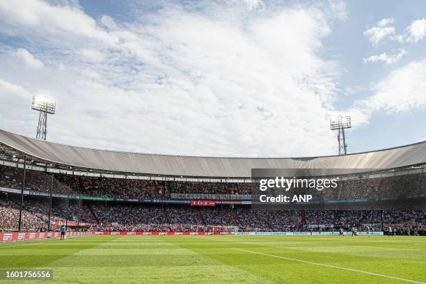 General view of stadium de Kuip during the Dutch premier league match between Feyenoord and Fortuna Sittard at Feyenoord Stadion de Kuip on August...