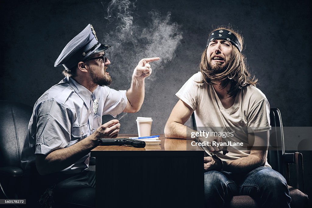 Criminal Gets Police Chief Interrogation