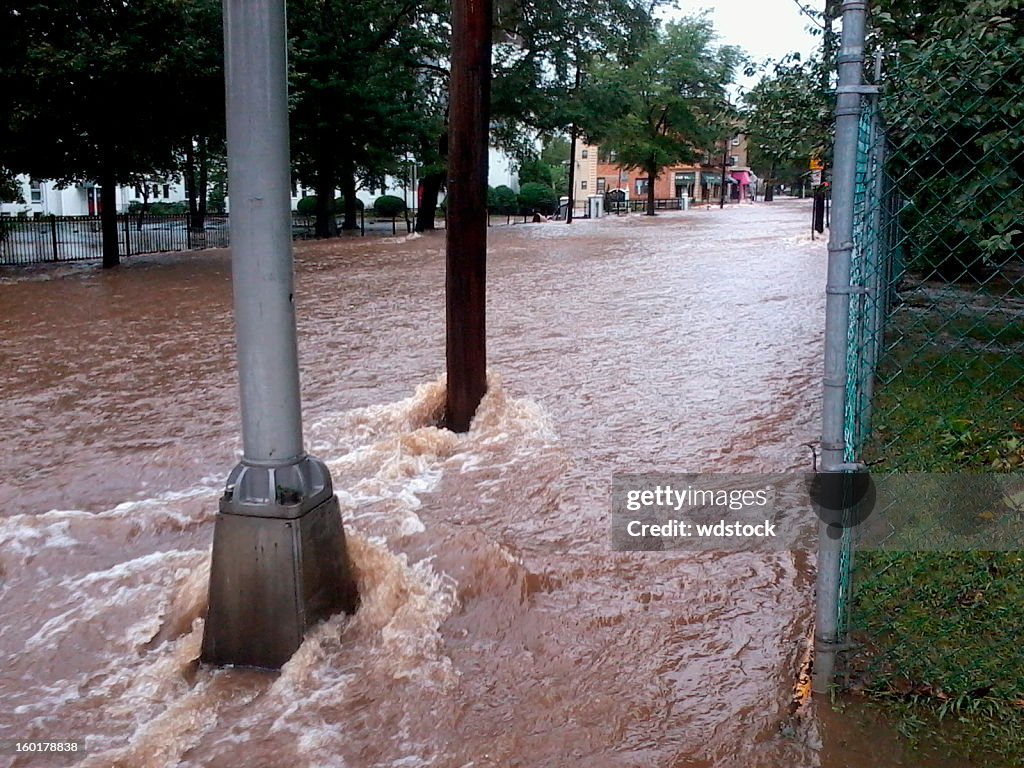 Furacão Irene inundações