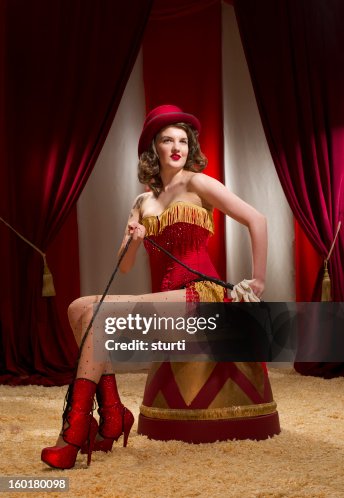 Burlesque ringmaster Burlesque ringmaster