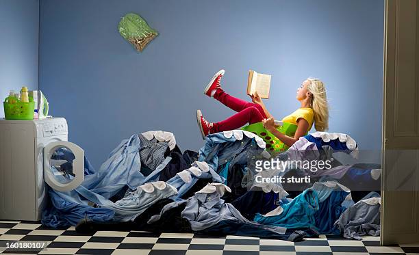 washing overload - tsunami house stock pictures, royalty-free photos & images