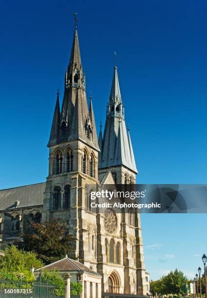 notre dame en vaux, chalons, champán - châlons en champagne fotografías e imágenes de stock