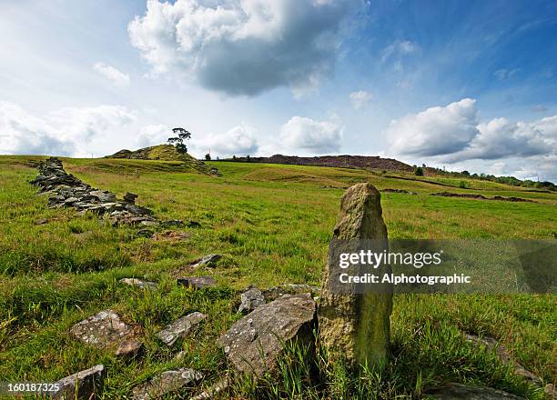 haworth near penistone crags - charlotte brontë stock pictures, royalty-free photos & images