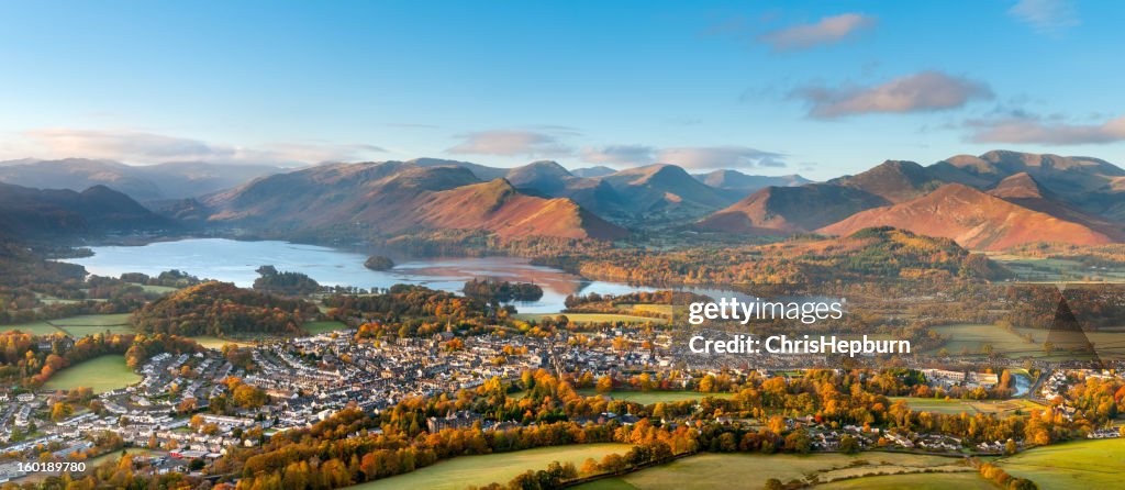 Keswick and Derwent Water, Lake District