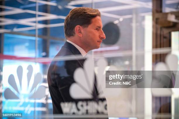 Pictured: Chuck Rosenberg, NBC News Legal Analyst; Former Senior FBI Official, appears on "Meet the Press" in Washington, D.C. Sunday, Aug. 13, 2023....