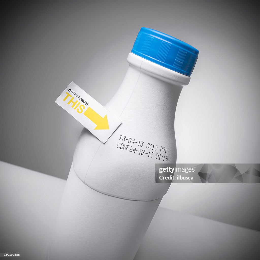Milk bottle best before date