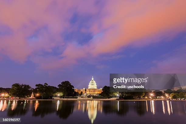 the united states congress, washington d.c. - washington dc summer stock pictures, royalty-free photos & images