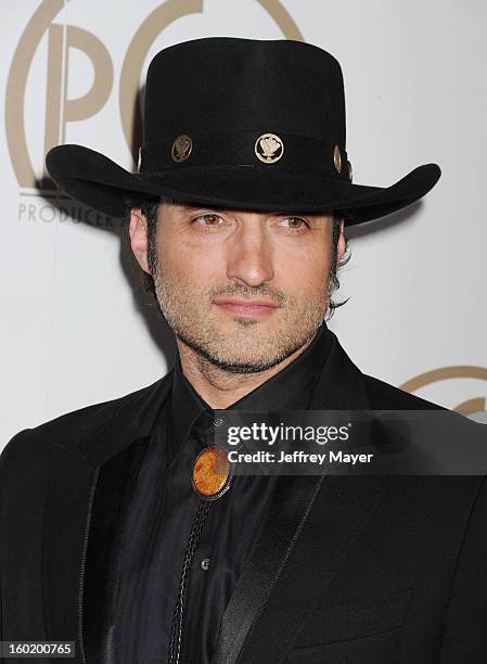 Actor/Director/Producer Robert Rodriguez arrives at the 24th Annual Producers Guild Awards at The Beverly Hilton Hotel on January 26, 2013 in Beverly...