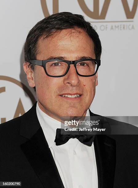 Producer/Director David O. Russell arrives at the 24th Annual Producers Guild Awards at The Beverly Hilton Hotel on January 26, 2013 in Beverly...
